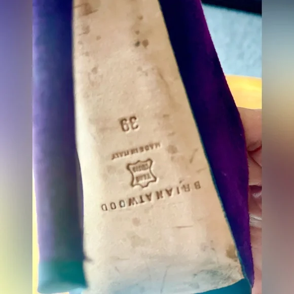 Brian Atwood Purple Platform Pumps - Picture 4 of 5